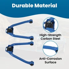 Pair Adjustable Front Upper Camber Arms Kit for Infiniti G35 Coupe 2003-2007