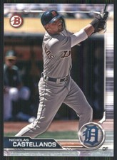 2019 Bowman #81 Nicholas Castellanos Detroit Tigers 51408