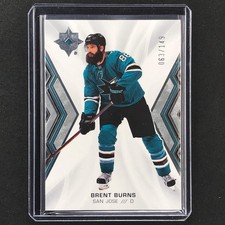 2021-22 Ultimate Collection Brent Burns Veteran Base Silver 63/149