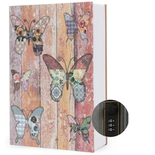 Diversion Book Safe Storage (Size 9.5"×6.2"×2.2") With Combination Lock, Dict...