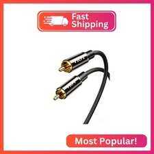 VIOY Coaxial Digital Audio Cable 15 FT , Subwoofer Cable RCA Male to Male HiFi