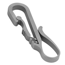Titanium Carabiner Keychain Clip Quick Release Carabiner Clip Key Ring Holder
