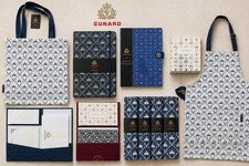 Official Cunard Gift Collection Queen Elizabeth Tote Bag, Journal, Pen, Apron
