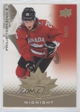 2021 Team Canada Juniors Fall Expo Promo Midnight 48/50 Philip Tomasino #12 10yc