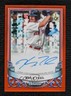 2024 Bowman Sterling Prospect Auto Orange Refractor 51/75 Kyle Teel #PA-KT