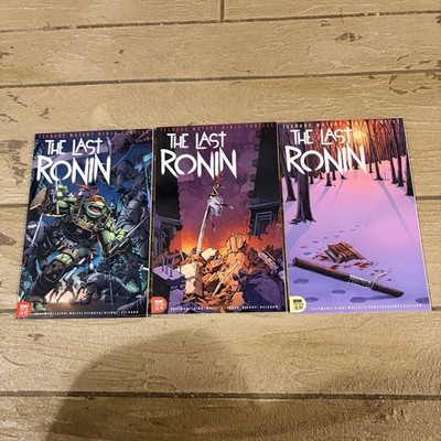 The Last Ronin Teenage Mutant Ninja Turtles Comic Book Lot #s 2-4 Please Read