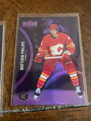 2021-22 Upper Deck Skybox Metal Purple Spectrum #166 Matthew Phillips #d 115/199