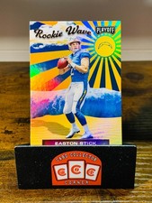 2019 Playoff Rookie Wave #23 Easton Stick Chargers AX