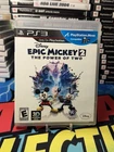Epic Mickey 2: The Power of Two (SONY Playstation 3, PS3 2012) CIB w/ Manual