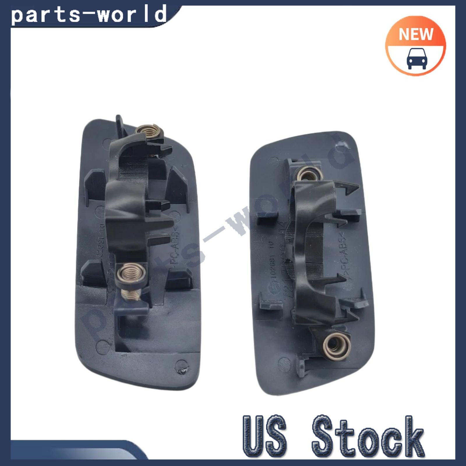 Right & Left Headlight Washer Cover 61677244960 Fits For 10-18 Rolls-Royce Ghost