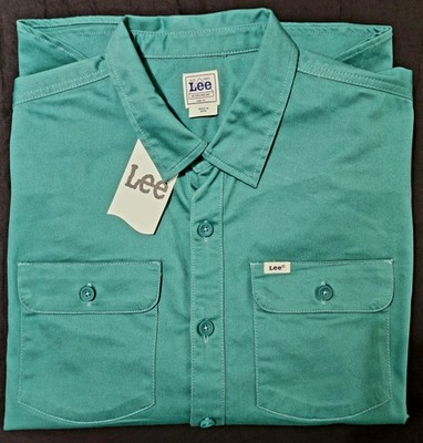 Lee Heavy Twill Mens Workshirt XL