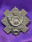 Genuine WW1/2 The Highland Light Infantry WM Cap Badge w/lugs