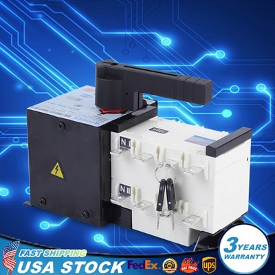 100A 4P Dual Power Automatic Transfer Switch Changeover Isolation Generator
