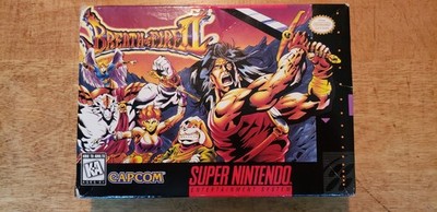Breath of Fire II SNES Complete In Box CIB Registration Card Inserts Authentic