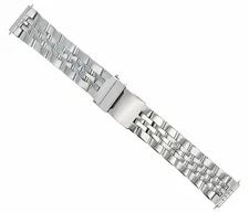 WATCH BAND BRACELET FOR BREITLING CROSSWIND 357A A25362 22MM-5 LINK SHINY RD SS