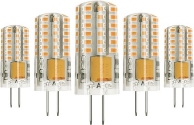 G4 LED Bulb 12V Bi Pin Base Replace 20W Halogen 3w 2700k Warm White, 5 Pcs 
