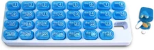 31 Day Monthly Pill Pod Organizer for Easy Medication Management - Stay on Track