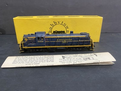 Vintage Hobbytown HO Metal RS-1000 Switcher Built & Painted C&O #5501  B.367
