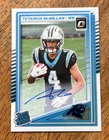 2025 Panini Tetairoa McMillan White Hot Rookies Autographs (/25) (Raw)