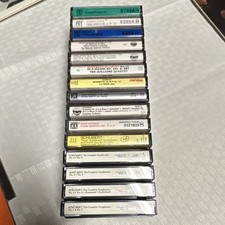 Schubert Complete Symphonies Cassette Lot Chopin Debussy Gershwin Pittsburgh