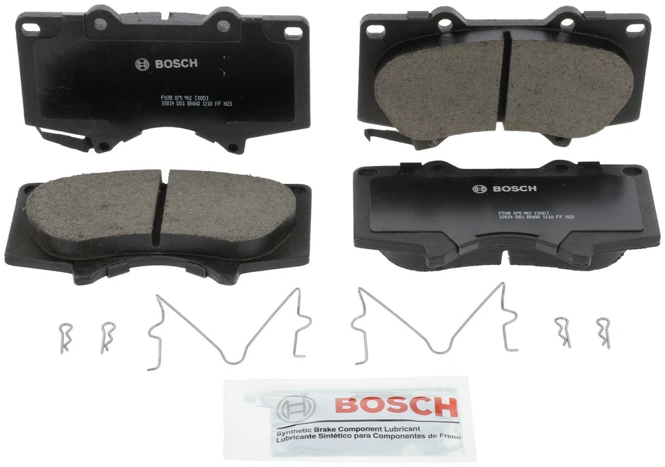Bosch QuietCast Ceramic Brake Pad and Rotor Kit For 2010-2014 Toyota FJ Cruiser — 第 2/4 张图片