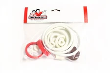 Gottlieb Charlie's Angels Pinball Machine Replacement Rubber Ring Kit White
