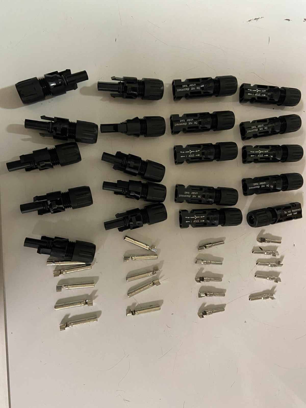 Staubli MC4 PV Solar Panel Cable Connector 10 Pairs - Made in USA 10-12 AWG NEW. Available Now for $39.99
