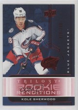 2019-20 Upper Deck Trilogy Rookie Renditions Red Foil 378/799 Kole Sherwood 18n9