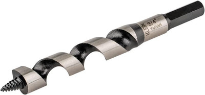 Klein Tools 53402 Steel Ship Auger Bit with Screw Point, 3/4-Inch Bit X 4-Inch T