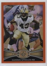 2012 Topps Chrome Retail Orange Refractor Darren Sproles #136 0ty6