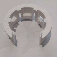 Radiator End Trim Clips, Pack of 2 - White