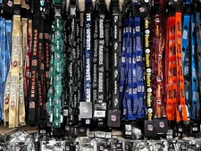 Official Brand New NFL All Teams Pick Your Team Lanyard ID Clip Keychains