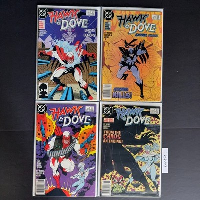 Hawk & Dove Lot of 4 #1, 3-5 (1988) DC Comics