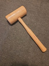Vintage C.S. Osborne Hickory Mallet 90-3 Size 3 Unused See Description