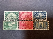 Scott 614-619 Mint Half Never Hinged…other Half Hinged Stamp Sets 1C