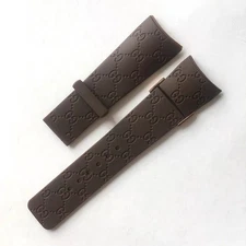 26MM For I-Gucci Rubber replacement Watch Strap Digital Men's Watch YA114207