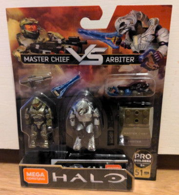 Mega Construx Halo Heroes - Master Chief Vs. Arbiter Building Set