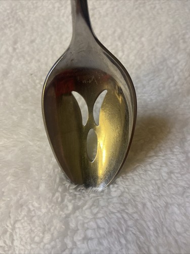 Ecko Externa Corsair Stainless Steel Pierced Tablespoon Serving Spoon Burnished - Picture 6 of 12