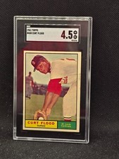 1961 Topps - Curt Flood #438 SGC 4.5