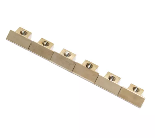 BP-0535-001 (6) Nickel Saddles for Gibson® USA ABR-1 Tune-O-Matic Guitar Bridge