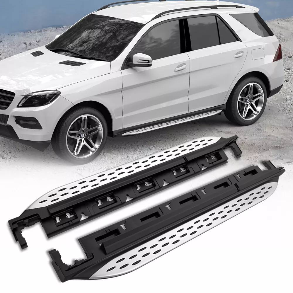 For 2012 17 Mercedes Benz W166 M ML ML350 GLE Running Board Side