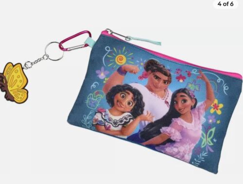 Zaino personaggio Disney Encanto set 5 pezzi borsa pranzo isolata colorata nuovo - Foto 3 di 4