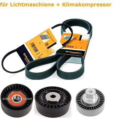 Keilrippenriemen-Satz Spannrolle BMW 3 E46 Bj: Ab 1998