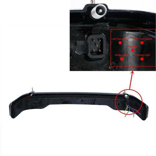LED King Trunk Brake Turn Tail Lights Side Markers Fit For Harley Touring 14-25 - Picture 3 of 11