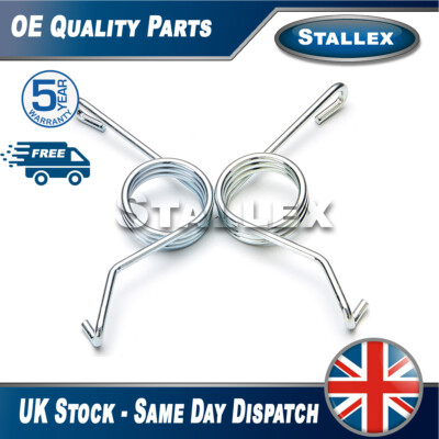Stallex 2x Brake Caliper Return Springs Rear Fits Peugeot 307 1.6 HDI - 5 YEAR W