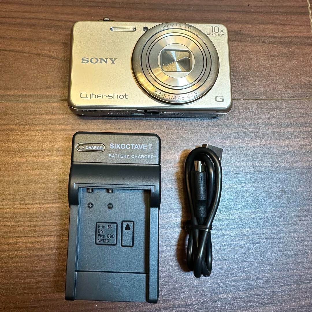★並品★ SONY Cyber-shot DSC-WX200 ゴールド#2178 Sony Cyber-Shot DSC-WX200/B (18.2 Megapixel, Point & Shoot Camera