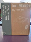Countertop Ice Maker, Model No. Zbj-X10D-Bk New In Box Black Color