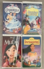 walt disney black diamond vhs tapes lot