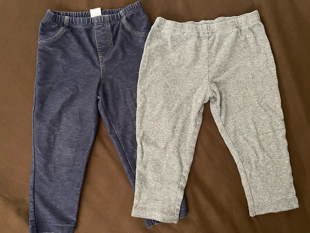 Grey Jeans Combination Girl 24 Month Girl Pants Blue And Grey