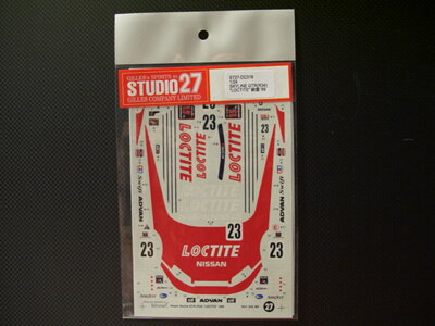 dプライス STUDIO 27 ] 1/24 Nissan Skyline GT-R LOCTITE Gr.N'99 Decal